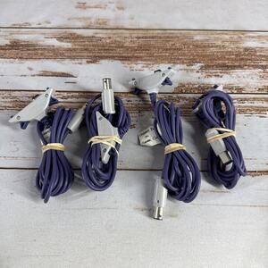 Nintendo GBA Link Cable DOL-011 Lot of 4 – GameCube OEM Genuine, Tested